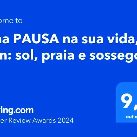 Uma PAUSA na sua vida, com: sol, praia e sossego!-3